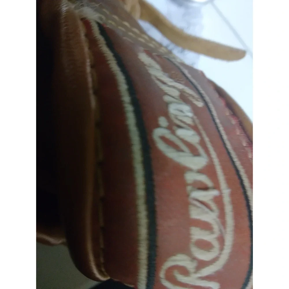 Vintage Rawlings youth baseball glove mitt 10 in carl ripken jr